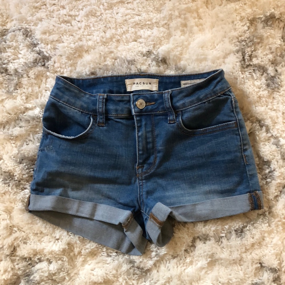 PacSun denim shorts